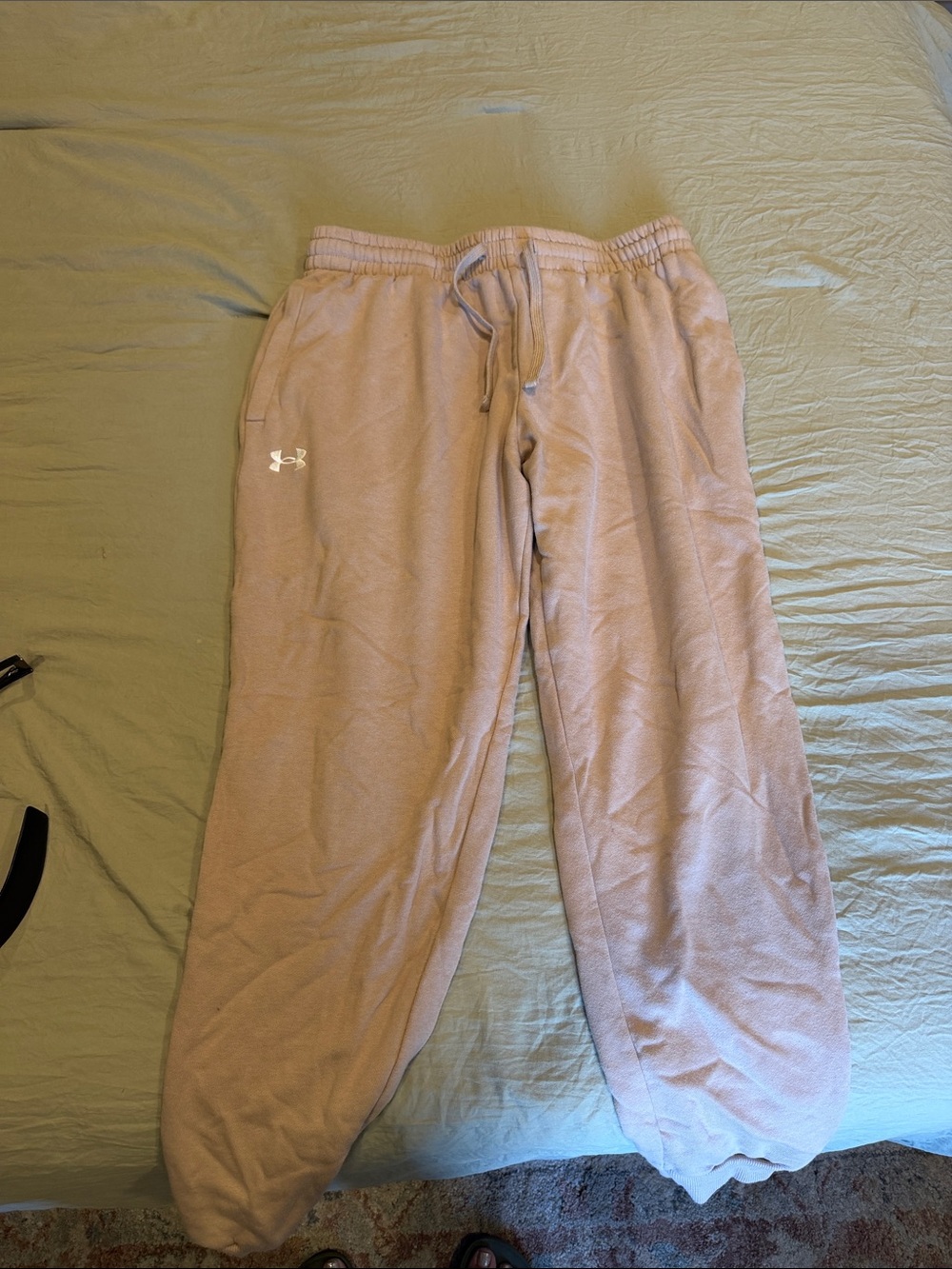 Under Armour Kids Cozy Drawstring Joggers in Mauve